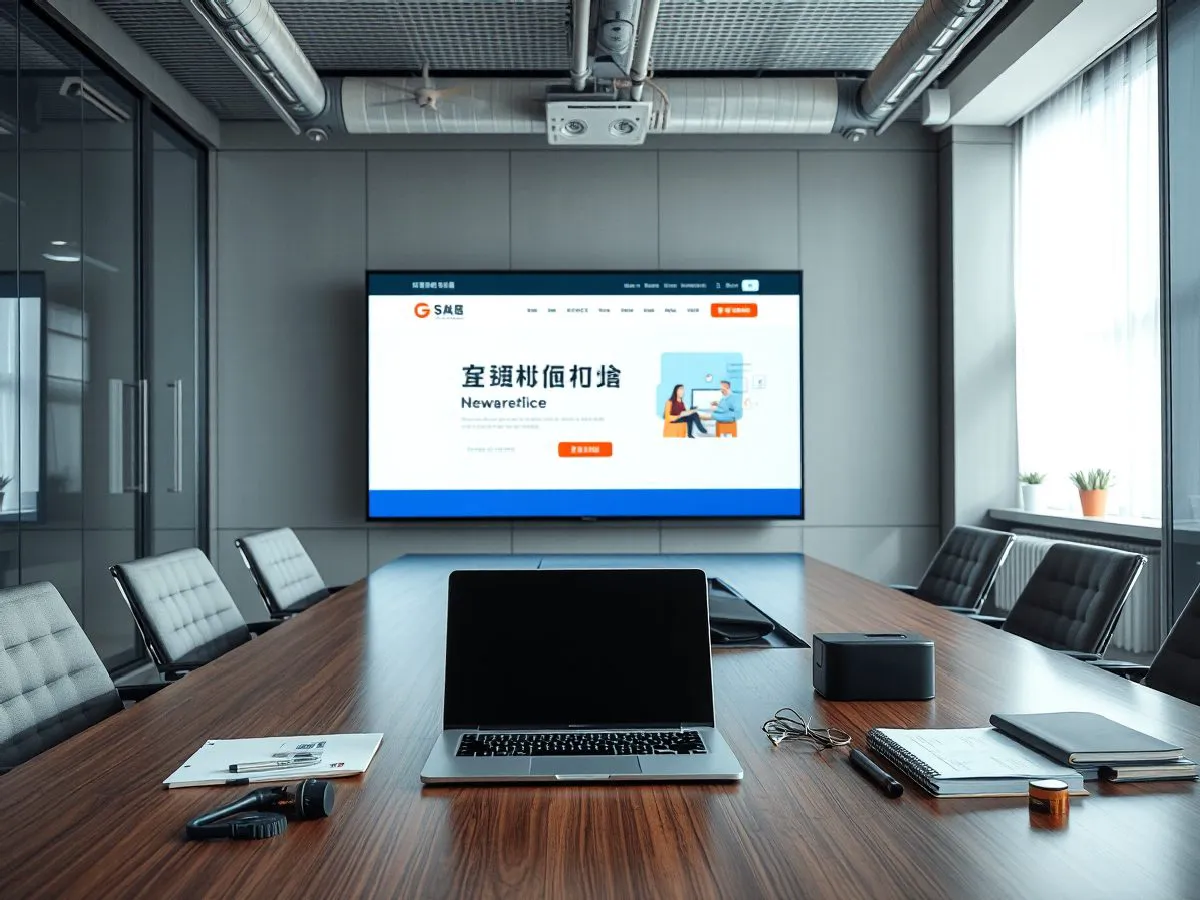 外贸企业双语官网建设场景